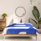 Modern Abstract Shapes 102 Comforter Gallery Image 3