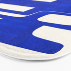 Modern Abstract Shapes 102 Bath Mat Gallery Image 3