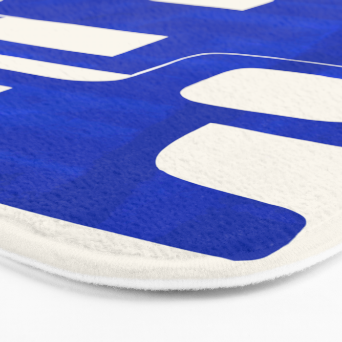 Modern Abstract Shapes 102 Bath Mat Gallery Image 3