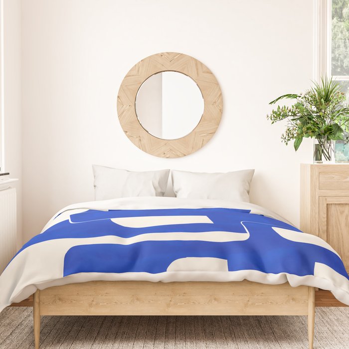 Modern Abstract Shapes 102 Duvet Cover Gallery Image 3