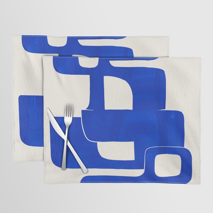 Modern Abstract Shapes 102 Placemat Gallery Image 1