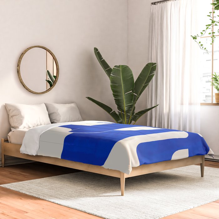 Modern Abstract Shapes 102 Comforter Gallery Image 2