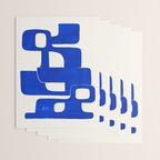 Modern Abstract Shapes 102 Wrapping Paper Gallery Image 3