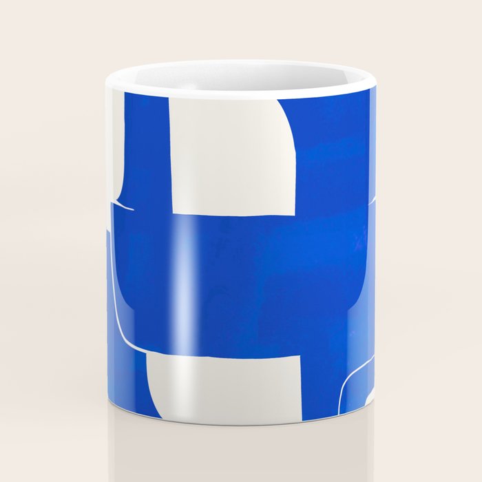 Modern Abstract Shapes 102 Coffee Mug Gallery Image 4