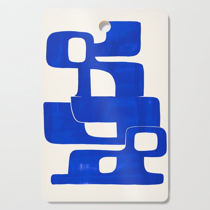 Modern Abstract Shapes 102 Cutting Board Gallery Image 1