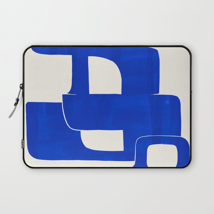 Modern Abstract Shapes 102 Laptop Sleeve Gallery Image 1