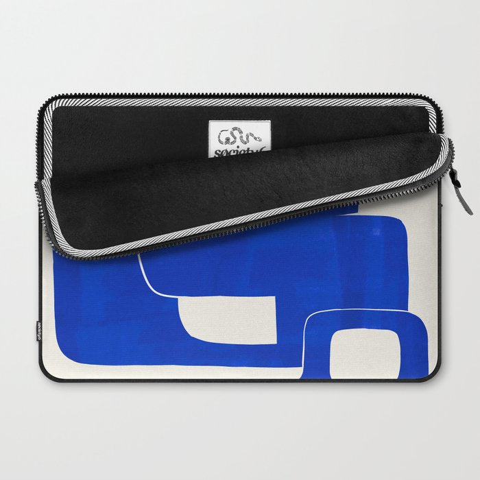 Modern Abstract Shapes 102 Laptop Sleeve Gallery Image 2