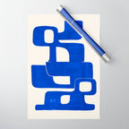 Modern Abstract Shapes 102 Wrapping Paper Gallery Image 1