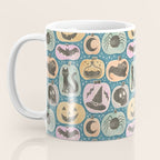 Halloween Pumpkins - dusky pastel  Coffee Mug Gallery Image 3