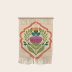 Vintage Pressed Flower Illustration Wall Hanging Gallery Image 1