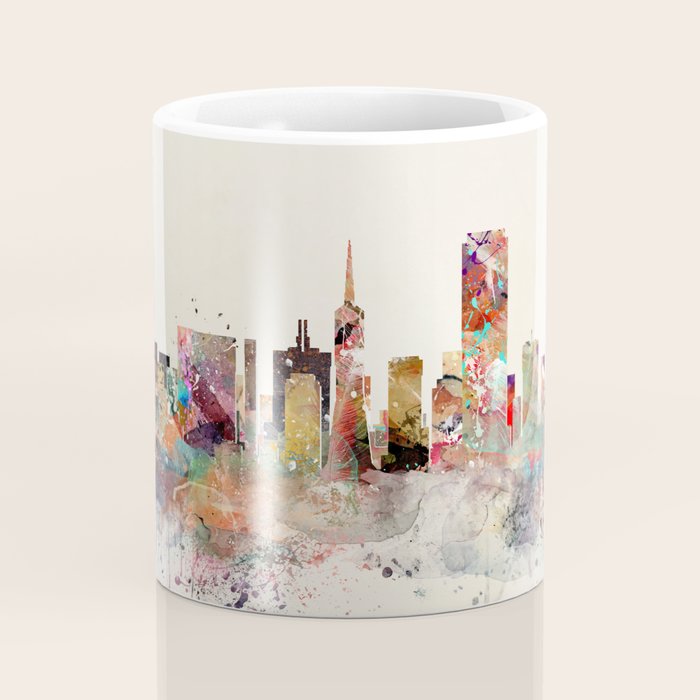 san francisco skyline Coffee Mug Gallery Image 4