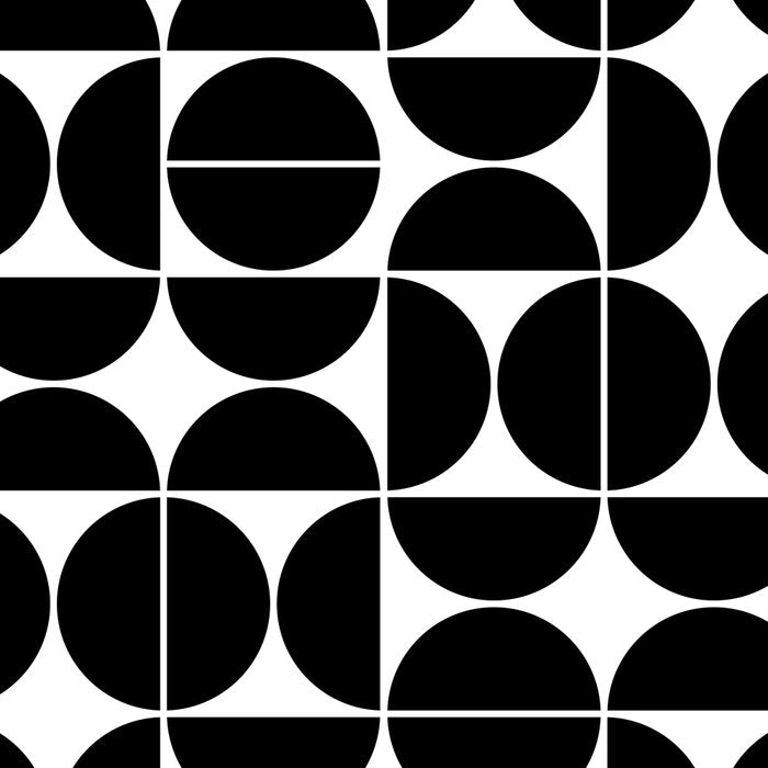 Mid Century Modern Geometric 04 Black Coffee Mug Gallery Image 2