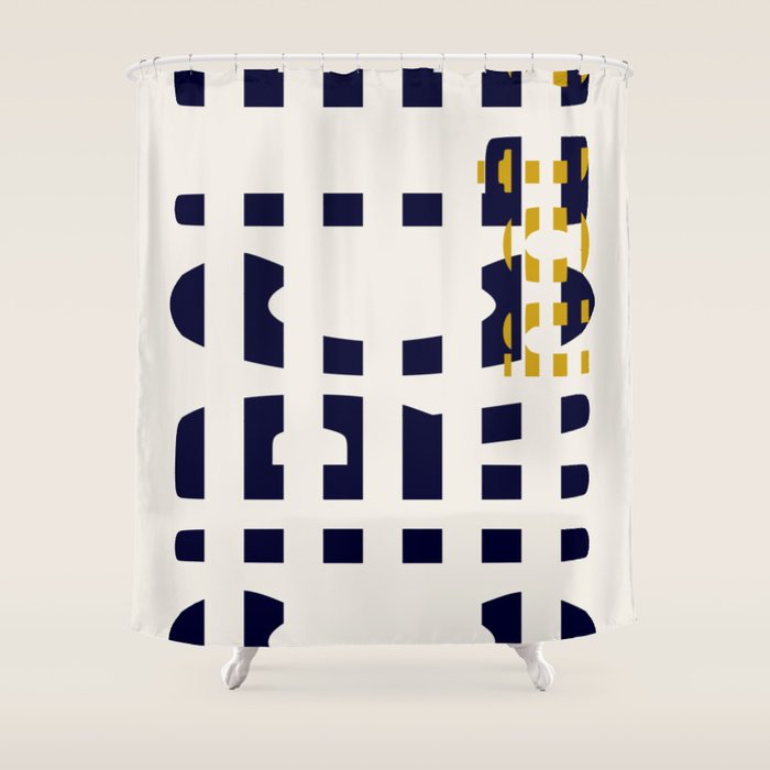 expectant iteration not a circle Shower Curtain Gallery Image 1