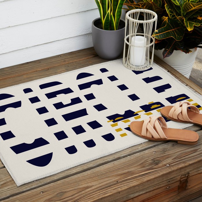 expectant iteration not a circle Outdoor Rug Gallery Image 2