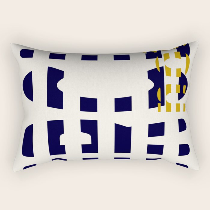 expectant iteration not a circle Rectangular Pillow Gallery Image 1