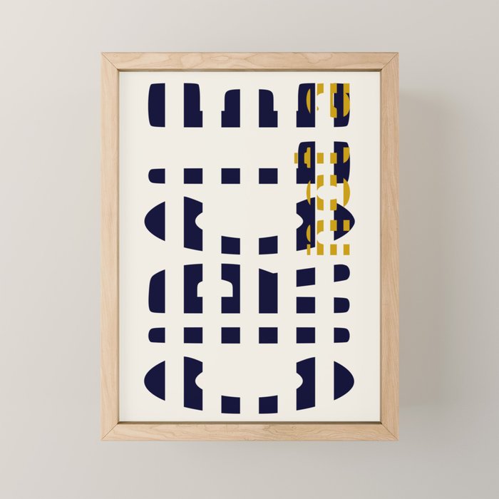 expectant iteration not a circle Mini Art Print Gallery Image 1
