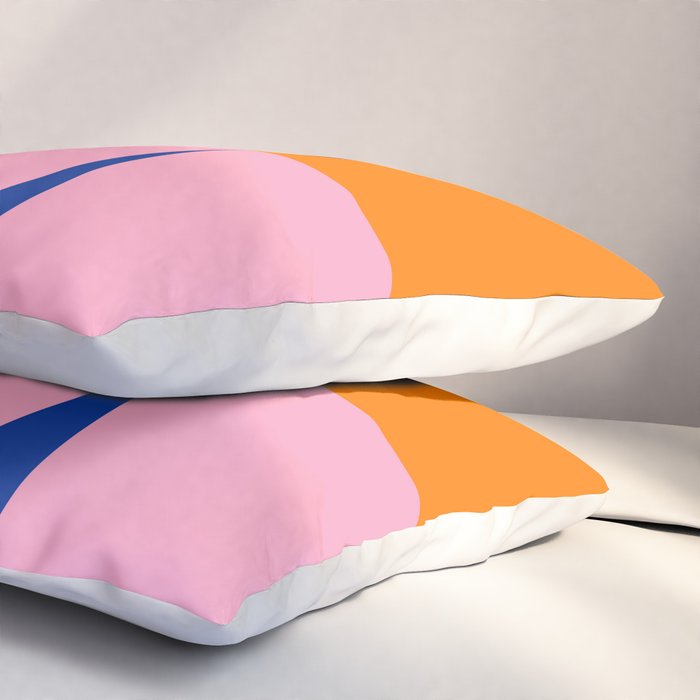 Spring- Pantone Warm color 02 Pillow Sham Gallery Image 3