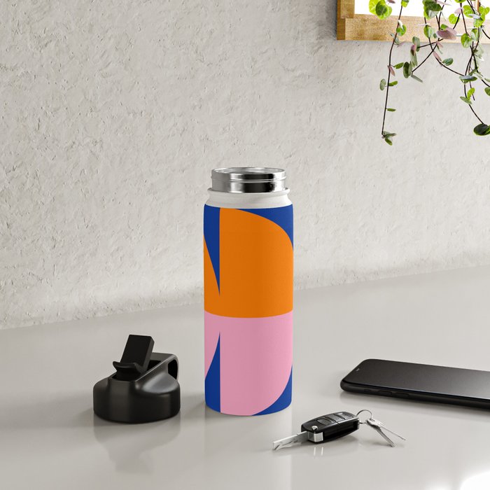 Spring- Pantone Warm color 02 Water Bottle Gallery Image 4