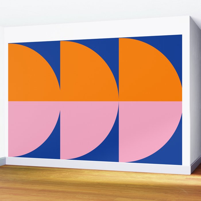 Spring- Pantone Warm color 02 Wall Mural Gallery Image 2