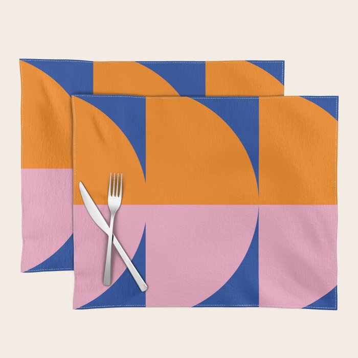 Spring- Pantone Warm color 02 Placemat Gallery Image 1