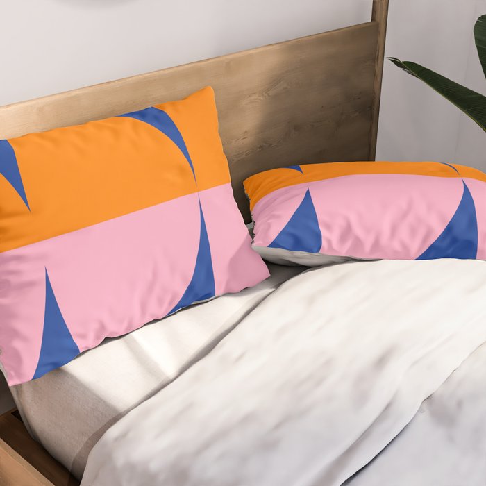 Spring- Pantone Warm color 02 Pillow Sham Gallery Image 2