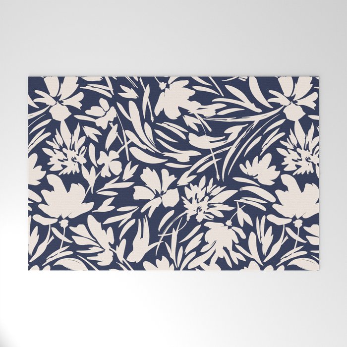 Wild floral strokes I Welcome Mat Gallery Image 1