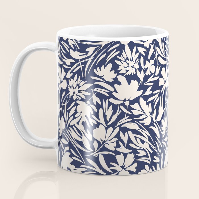 Wild floral strokes I Coffee Mug Gallery Image 3