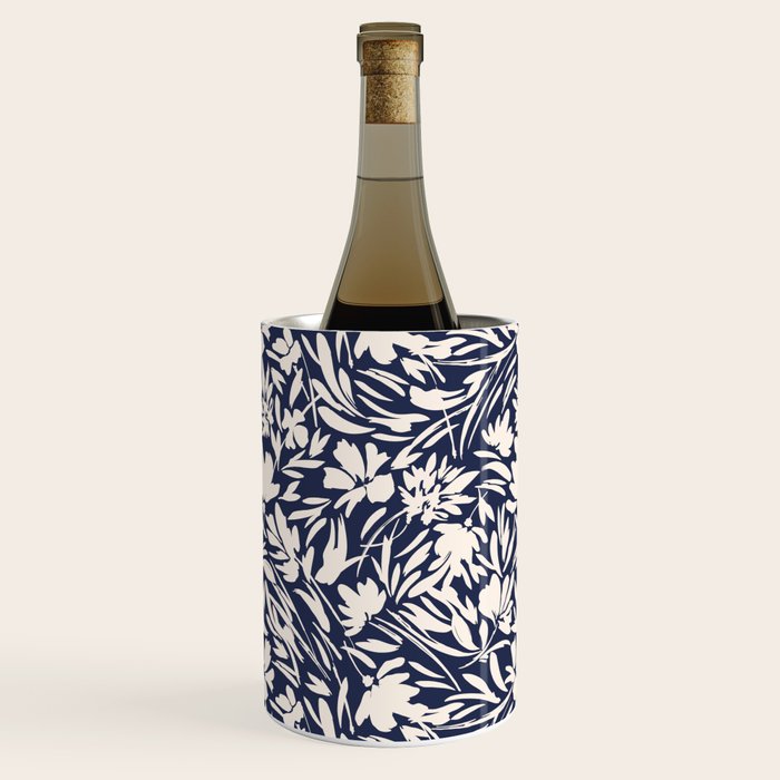 Wild floral strokes I Wine Chiller Gallery Image 1