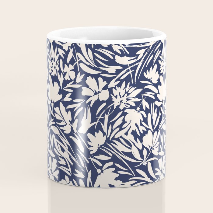 Wild floral strokes I Coffee Mug Gallery Image 4