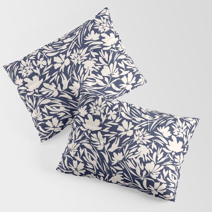 Wild floral strokes I Pillow Sham Gallery Image 1