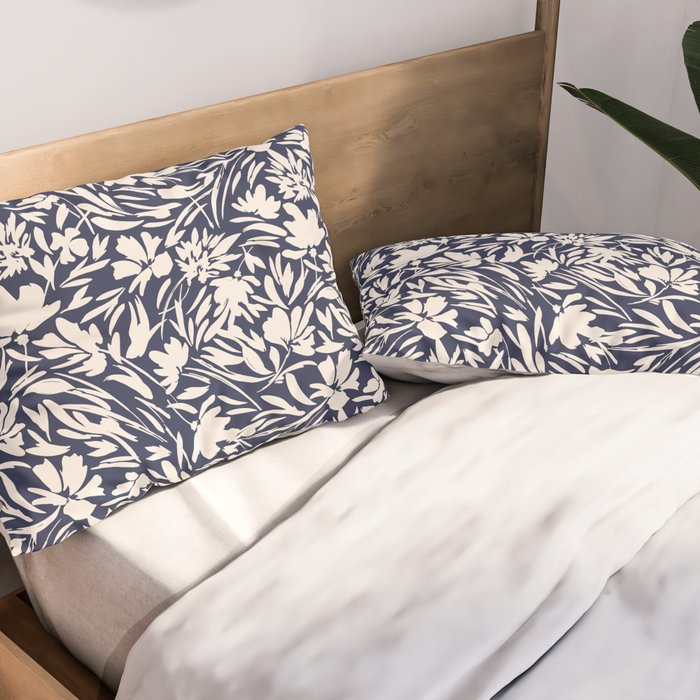 Wild floral strokes I Pillow Sham Gallery Image 2