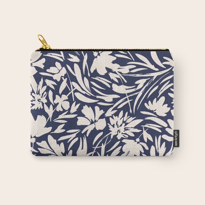 Wild floral strokes I Carry All Pouch Gallery Image 1