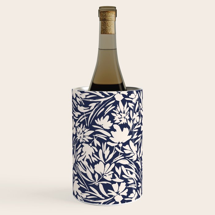 Wild floral strokes I Wine Chiller Gallery Image 2