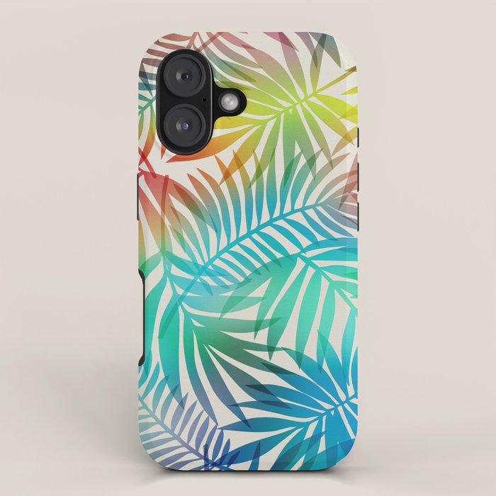 Tropical Palm Leaves iPhone Case Gallery Image 1