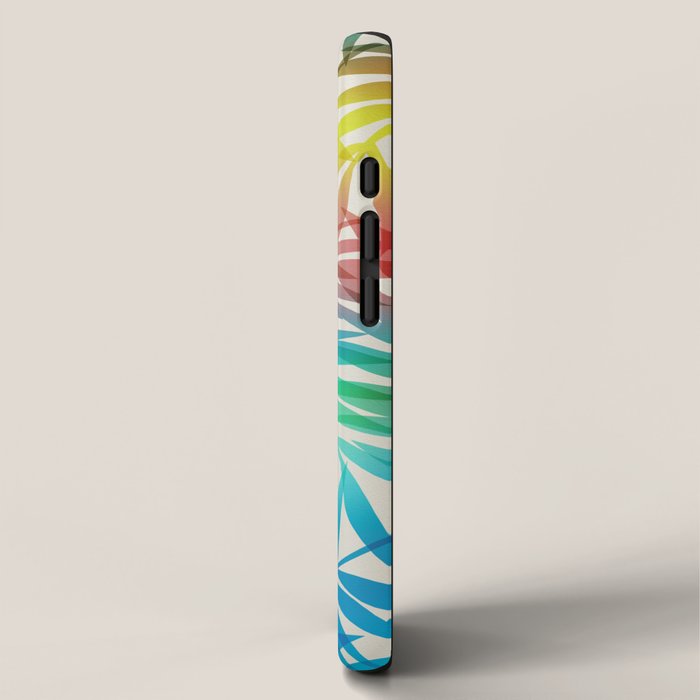 Tropical Palm Leaves iPhone Case Gallery Image 2