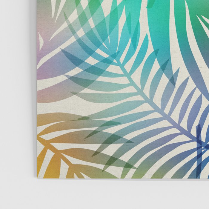Tropical Palm Leaves Poster Gallery Image 3