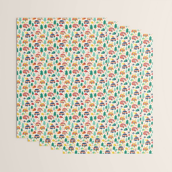 Let's go camping! Wrapping Paper Gallery Image 3