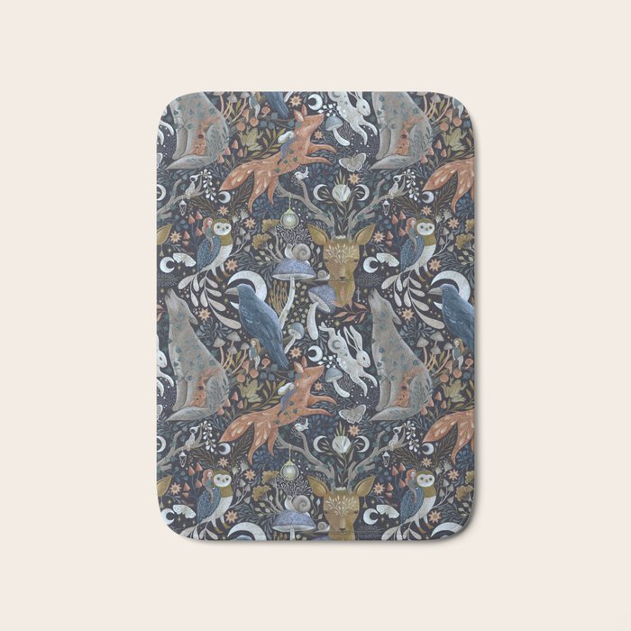 Whimsical Gothic Bath Mat Gallery Image 1