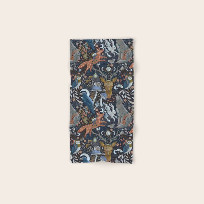 Whimsical Gothic Bath Towel Gallery Image 1