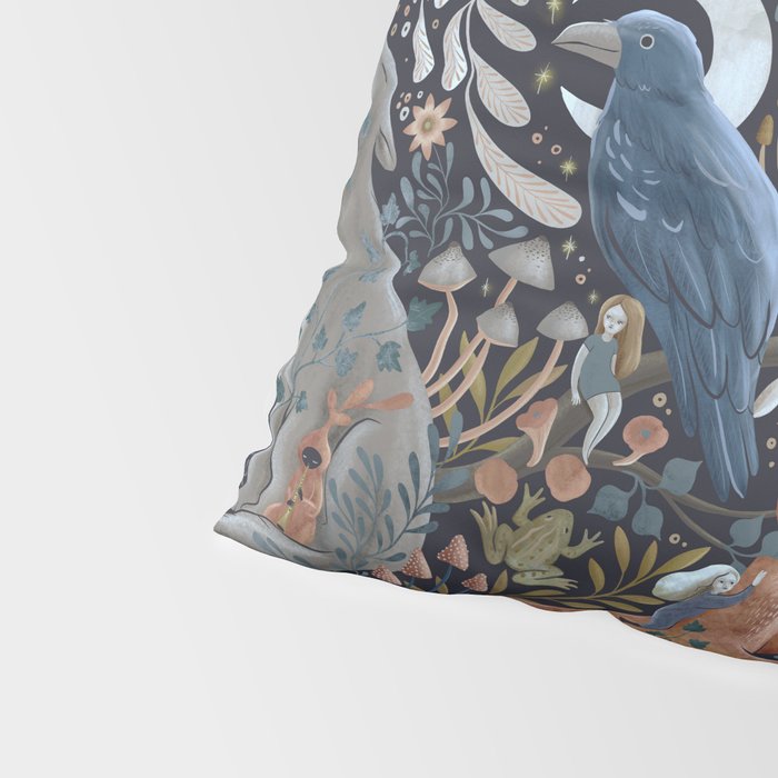 Whimsical Gothic Pillow Sham Gallery Image 4