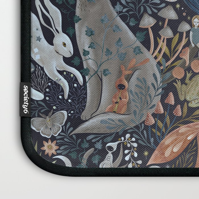 Whimsical Gothic Laptop Sleeve Gallery Image 3