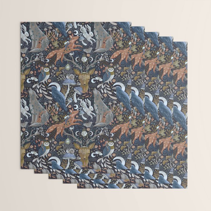 Whimsical Gothic Wrapping Paper Gallery Image 3