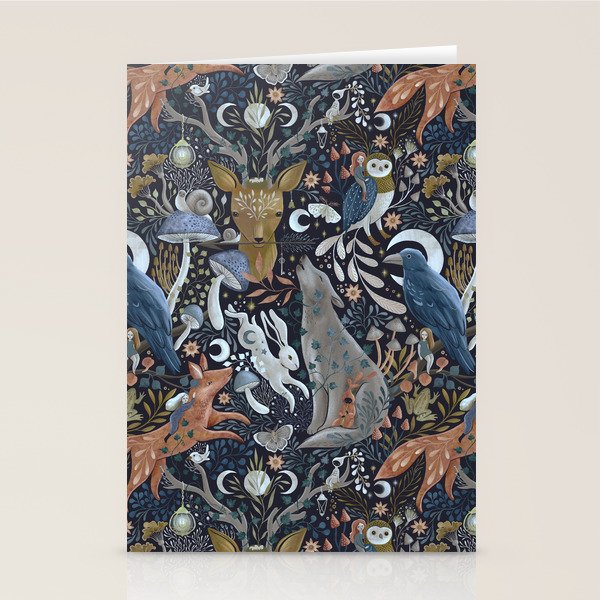 Whimsical Gothic Stationery Card Gallery Image 1