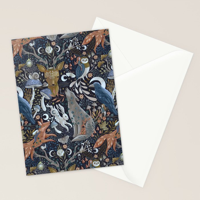 Whimsical Gothic Stationery Card Gallery Image 2