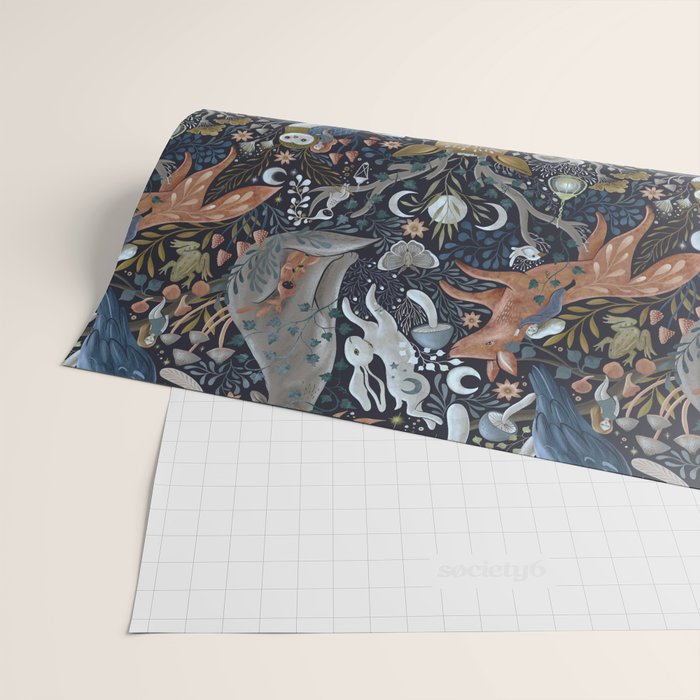 Whimsical Gothic Wrapping Paper Gallery Image 2