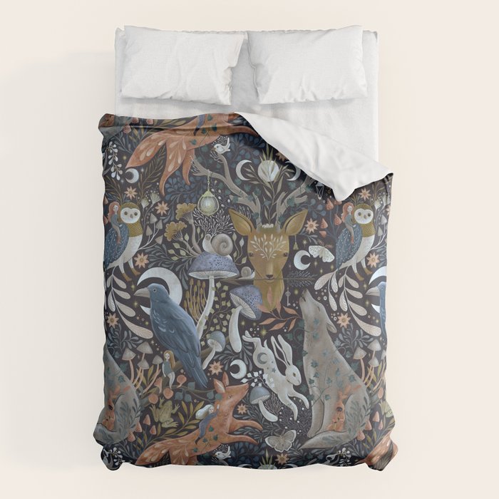 Whimsical Gothic Duvet Cover Gallery Image 6