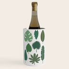 Cat and Plant 39: Tropicat Leaves Wine Chiller Gallery Image 1