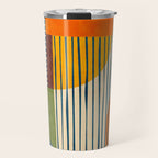 Modern Bold Abstract Art Colorful Geometric  Travel Mug Gallery Image 1