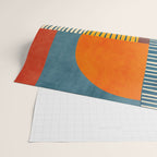 Modern Bold Abstract Art Colorful Geometric  Wrapping Paper Gallery Image 2