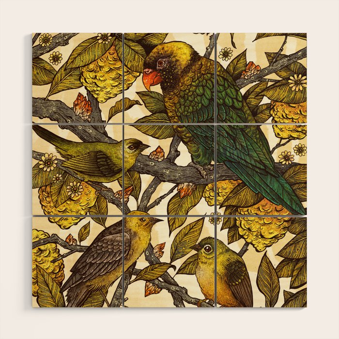 Citrine Wood Wall Art Gallery Image 1